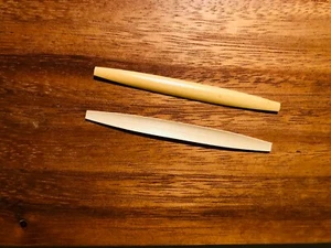 Gouged, Shaped & Folded Oboe Cane - Rigotti: 12 pieces - Picture 1 of 2
