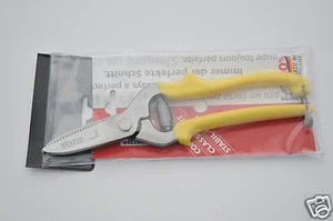 9" gebogene Lederschere Gummischere Korkschere Bodenlegerschere Schusterschere - Bild 1 von 6