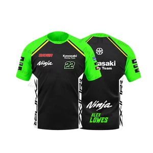 + T-shirt con logo Kawasaki Manica corta uomo/donna/bambini - Foto 1 di 82