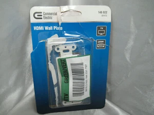 Commercial Electric 146 022 HDMI Wall Plate 849299000021 - Picture 1 of 1