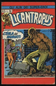 Hombre lobo de noche #1 Italia fino - OW Pgs extranjero - Imagen 1 de 2