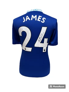 REECE JAMES SIGNED NIKE CHELSEA 2022/23 HOME SHIRT SEE PROOF & COA - Picture 1 of 3