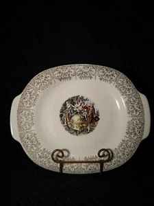 "Chantilly 1T- S284" Pattern by The Sebring Pottery Co. 13" Oval Serving Platter - Picture 1 of 6