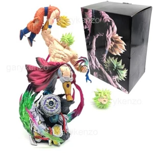 Dragon Ball Z Broly Vs Goku Son Goku Statue Figure Collectible Anime Boxed Gift - Picture 1 of 14