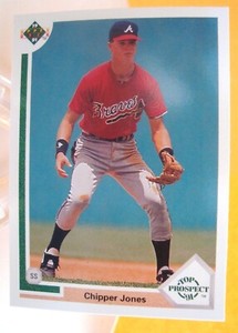 CHIPPER JONES baseball cards - Hall of Fame - *You Pick*