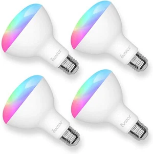 Smart Light Bulb Work with Alexa Echo and Google Home,WiFi Smart Bulb 9W BR30 wi - Picture 1 of 7