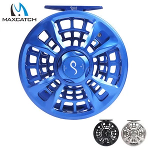 Maxcatch Sprint Saltwater Fly Fishing Reel 6-11WT Fully Sealed CNC-machined - Picture 1 of 7