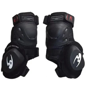 Ingranaggio Moto Antiurto Strada Corsa Ginocchio Pieghevole Professionale Slider Nave - Foto 1 di 14