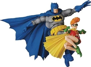 Medicom Toy MAFEX No.139 BATMAN BLUE Ver. & ROBIN (The Dark Knight Returns) F/S - Picture 1 of 7