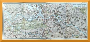 Berlin-Verkehrszentrum +Histor. Stadtplan von 1914+ Moabit, Tiergarten, Mitte #2 - Bild 1 von 3