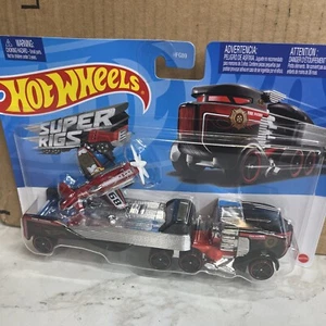 NEW Hot Wheels Sky Show Rig NWT Packaged Plane included multi fire department - Picture 1 of 2