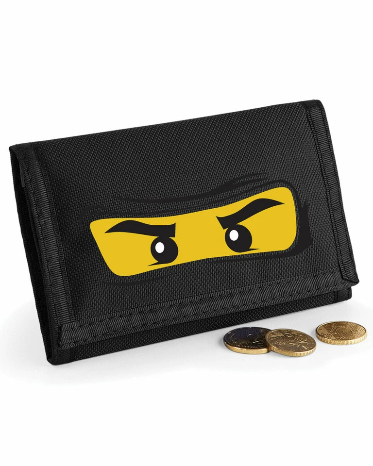 Kids Lego Ninjago Ninja Face Ripper Wallet Coin Money Holder Purse Ideal Gift