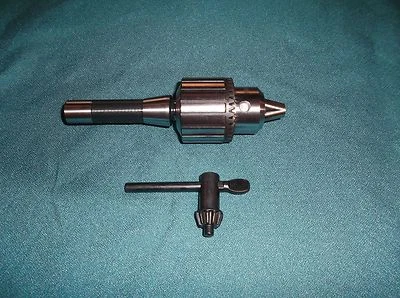 BTW NEW 3/4 " DRILL CHUCK WITH R-8 TAPER FOR BRIDGEPORT MILLING MACHINE AND OTHERS