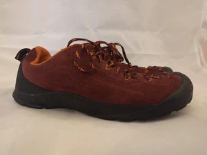 Keen weinrote Wildlederschuhe Damengröße US 6 Schnürschuhe robuste Zehenbox Wandern Trail - Bild 1 von 8