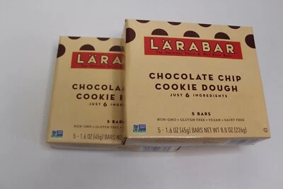 Masa para galletas con chispas de chocolate LaraBar 10 barras Foto 1 de 4