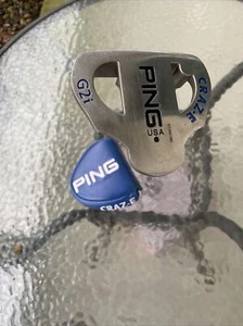 Ping Craz-E Black Dot RH Putter G2i mit Cover ~ 34,5" Länge - Bild 1 von 11