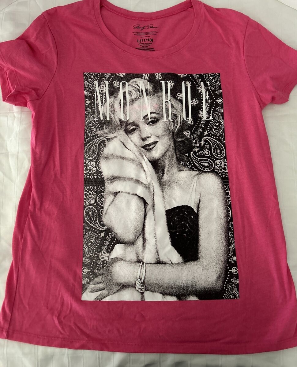 Las mejores ofertas en Camisetas manga corta mujeres Marilyn Monroe para eBay