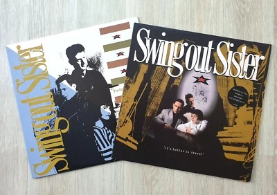 Swing Out Sister It's Better To Travel LP + 12" Twilight World UK 1st Press - Image 1 of 4