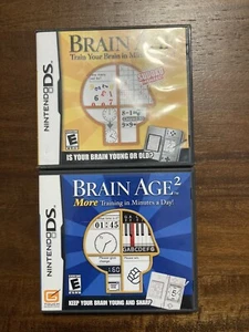 Brain Age 1 & 2 (Nintendo DS, 2006) CIB - Bild 1 von 6