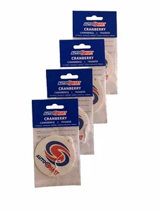 4 x Autosmart CRANBERRY Lufterfrischer zum Aufhängen ORIGINAL - Bild 1 von 1