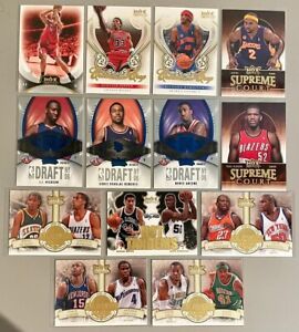 Exceptional Lot of 13 - 2008-09 Fleer Hot Prospects Cards with Rookies & Legends