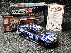 2013 JIMMIE JOHNSON 1/24 ELITE MARTINSVILLE WIN AUTOGRAPHED DIN# 77 - Picture 1 of 13