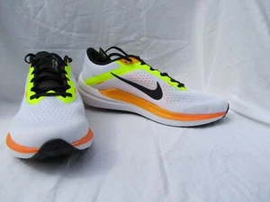 Nike Winflo 10 Herren Größe 14 Laufschuhe weiß Volt orange DV4022-101 NEU - Bild 1 von 9