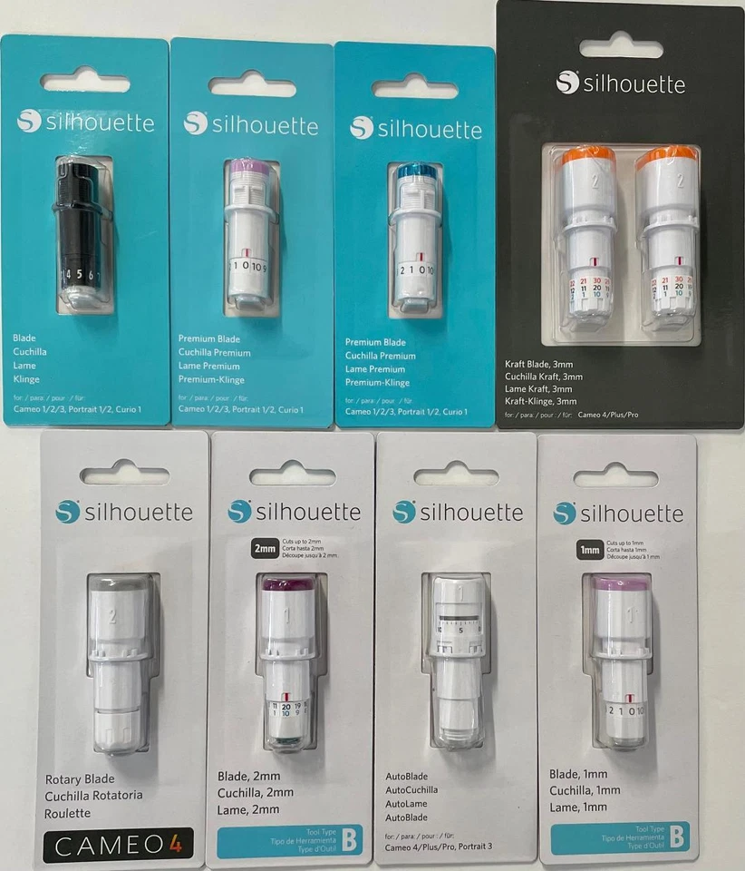 Hoja automática giratoria Silhouette Premium Kraft 1 mm 2 mm ~ ¡TÚ ELIGES! Foto 1 de 1