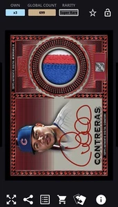 [DIGITAL CARD] Topps Bunt Willson Contreras Reverence Signature Relic Super Rare - Picture 1 of 1