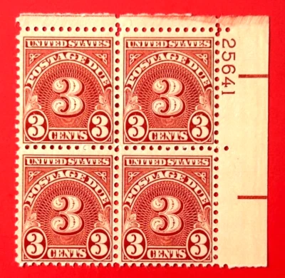 US Sc#J82 1931 Plate Block of 4 Mint NH OG VF Perf:11x10 1/2 (14-294) - Image 1 of 3