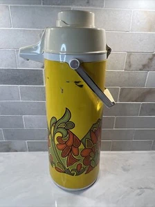 The Peacock Vacuum Bottle Co Kujaku Portable Drink Dispenser 1970s Vintage MCM - Picture 1 of 11