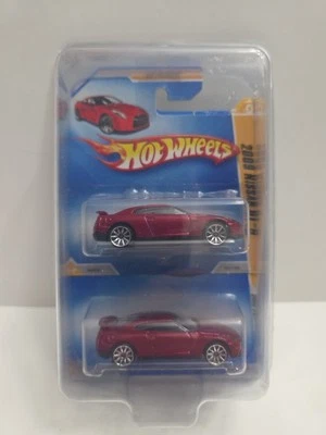 Hot Wheels 2009 New Models #1/42 2009 Nissan GT-R (RED) SHORT AND LONG CARD - Image 1 of 4