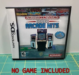 Konami Classics Arcade Hits - Nintendo DS - Original Empty Case ONLY - NO GAME - Picture 1 of 3