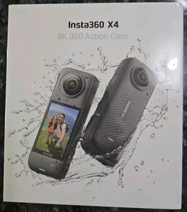 Insta360 X4 360° 8K Action Kamera mit Touchscreen & zwei Objektiven neu in versiegelter Verpackung - Bild 1 von 4
