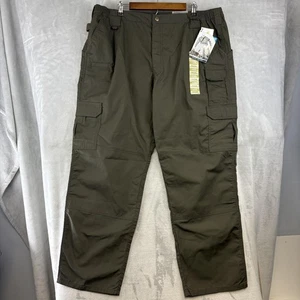 Pantalones tácticos 5.11 para hombre 44x32 verde Taclite Pro Ripstop utilitario carga exterior - Imagen 1 de 17