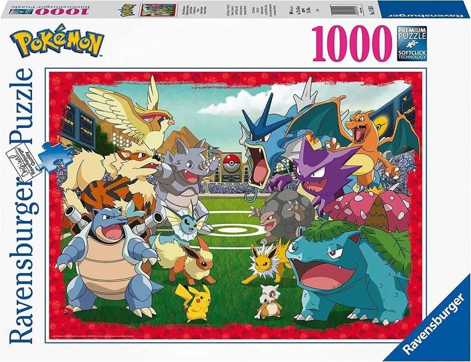 Ravensburger 1000 Piece Jigsaw Puzzle - Pokemon Showdown - image 1 of 1