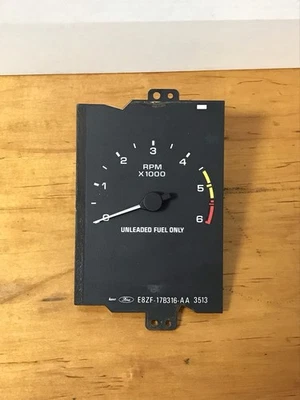 1987-1989 Ford Mustang тахометр блок 6000 об/мин датчик тахометр заводской запас OE 6k - Изображение 1 из 4
