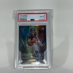 Panini Prizm #6 Prizmatic Rookie CJ Stroud (RC) 2023 PSA 10 gemas como nuevo - Imagen 1 de 2