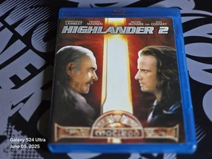 Highlander 2 Blu-ray, Sean Connery, Rare! OOP! Fast Shipping! - Picture 1 of 3