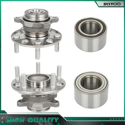 4 X Front Rear Wheel Bearing Hub For Honda Civic 2006-2009 2010 2011 EX 1.8L Foto 1 de 4