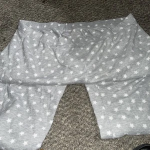 Secret Treasures Plus Sleep Pants Sz3x(22-24Gray White Clouds Drawstrings - Picture 1 of 11