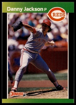 1989 Donruss #124b Danny Jackson - Image 1 of 2
