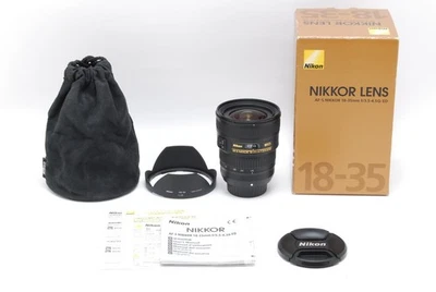 [UNUSED in Box] Nikon AF-S Nikkor 18-35mm f/3.5-4.5 G ED Wide Angle Lens Japan - Image 1 of 4