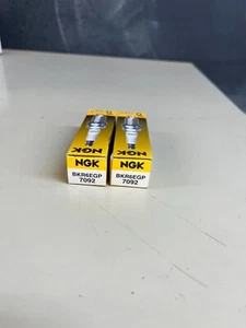 TWO NGK SPARK PLUGS 7092-BKR6EGP - Picture 1 of 1