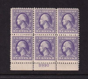 1918 Washington 3c Sc 530 MHR (1) VF Jumbo with original gum, Type IV (9J - Picture 1 of 1