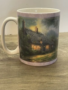 Thomas Kinkade “Moonlight Cottage” coffee mug by AMCAL For The Gift Of Art - Picture 1 of 5
