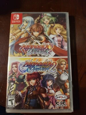 Alphadia Genesis 1 and 2 Nintendo Switch Limited Run SEALED - Image 1 of 2