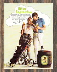 Bitburger Pils - Bitte ein Bit - Reklame Werbeanzeige Original-Werbung 1971 (3) - Bild 1 von 1