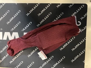 NWT Red Knit Maroon Tights Toddler Size 2-4T New - Picture 1 of 3