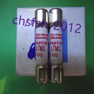 1 pcs New Ferraz Roland 10X38 Ceramic Fuse/Fuse ATM 2 2A 600V - Picture 1 of 3